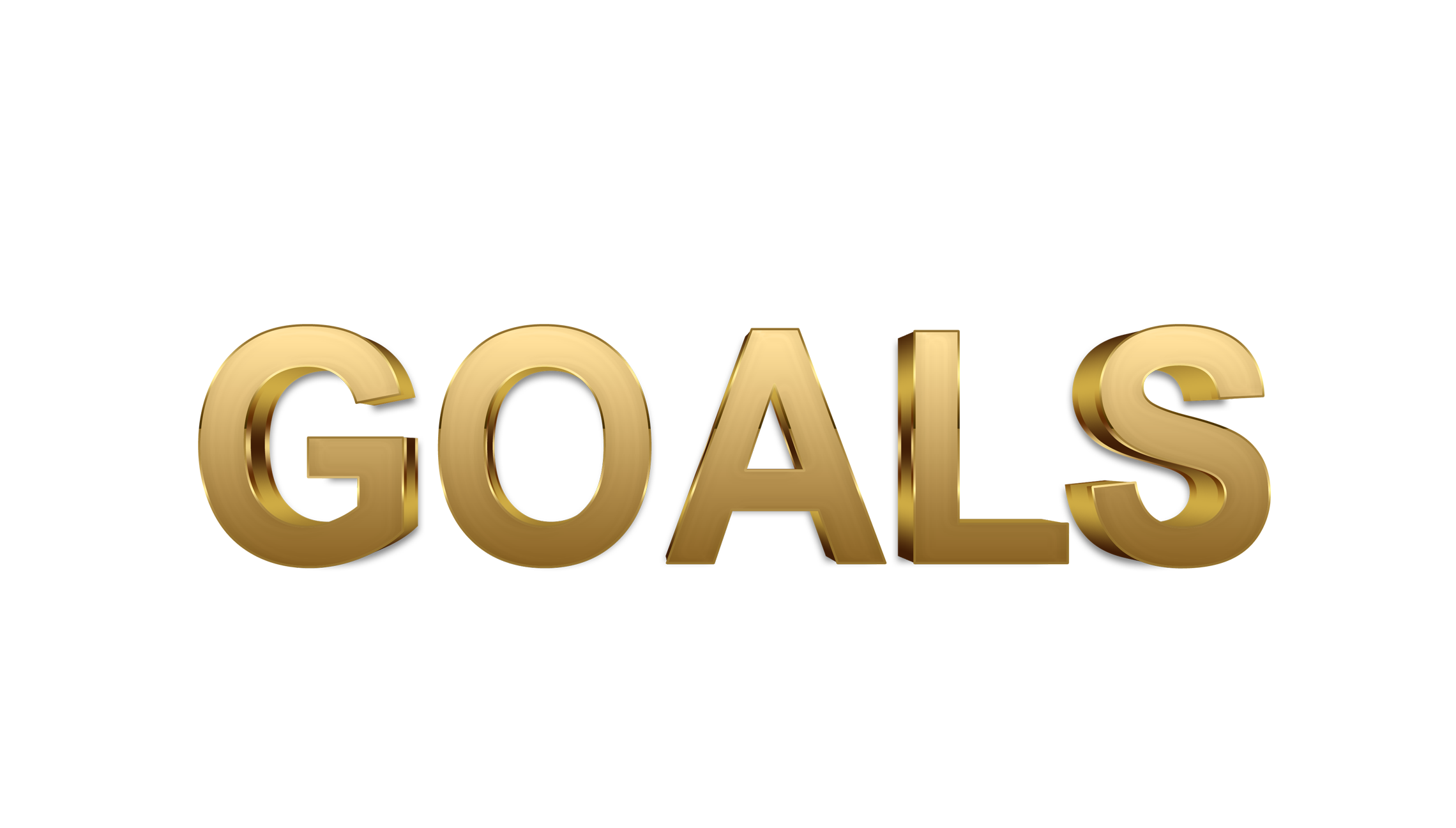 Goals word png, Goals png, word Goals gold text typography PNG images Goals png transparent background